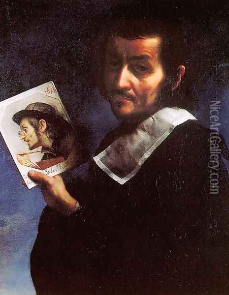 Portrait of Ainolfo de' Bardi Oil Painting - Carlo Dolci