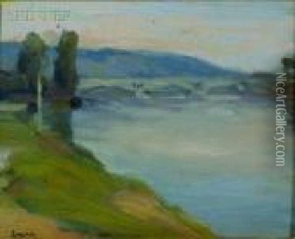 European View Oil Painting - Robert Henry Logan