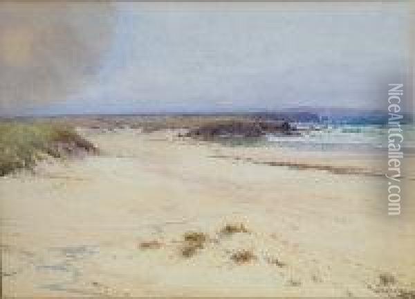 North Country Beach Oil Painting - William Samuel Parkyns