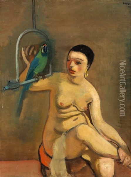 Zena S Papouskem Oil Painting - Georges (Karpeles) Kars