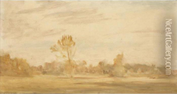 Meadow Oil Painting - Philip Wilson Steer