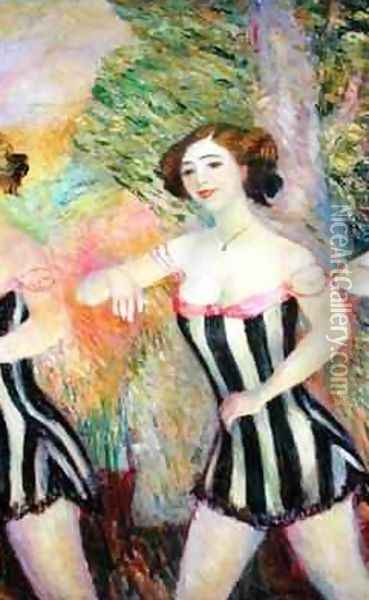 Cabaret Dancer Oil Painting - William Glackens