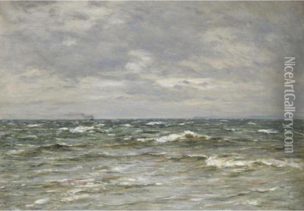 Choppy Seas Oil Painting - Joseph Henderson