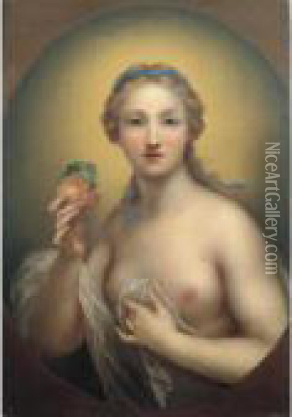 An Allegory Of Truth Oil Painting - Anton Raphael Mengs