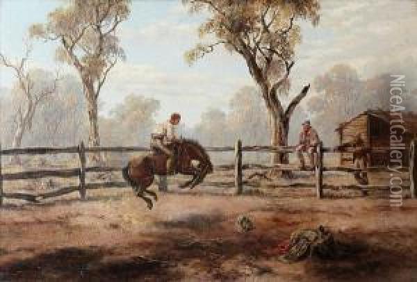 Colonial Experience Oil Painting - James Alfred Turner