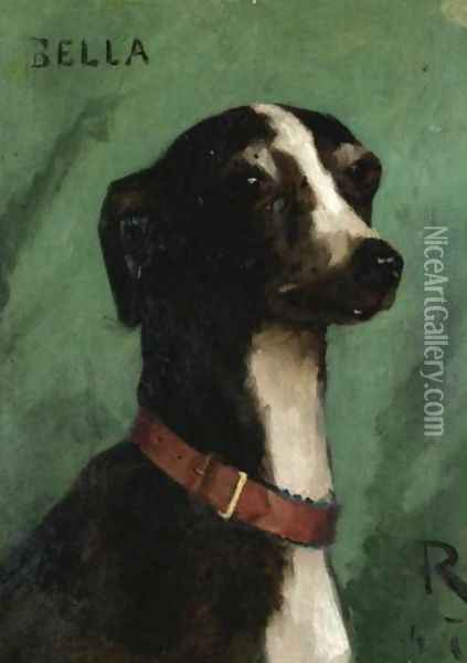 Bella Oil Painting - Theodore Jacques Ralli