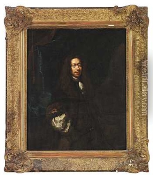 Peder Schumacher, Greve Af Griffenfeld Oil Painting - Karel van Mander III