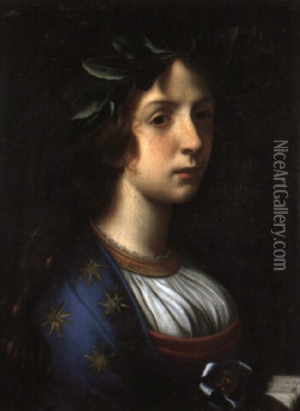 Fame Oil Painting - Carlo Dolci