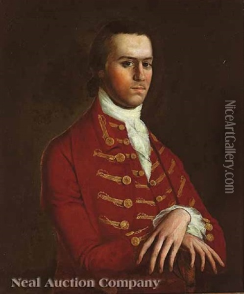Portrait Of Elias Ball Iii Oil Painting - Henry Benbridge