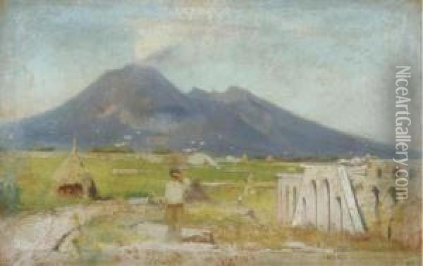 Pompei Oil Painting - Theo Van Doormael