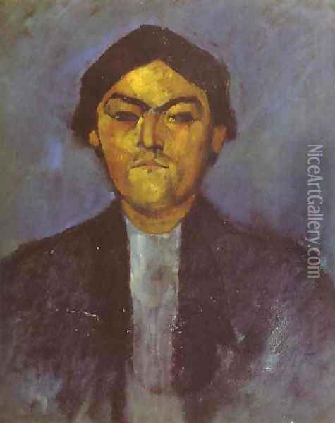 Portrait Of Pedro Oil Painting - Amedeo Modigliani