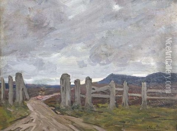 Near Glengormley Oil Painting - Hans (Jean) Iten