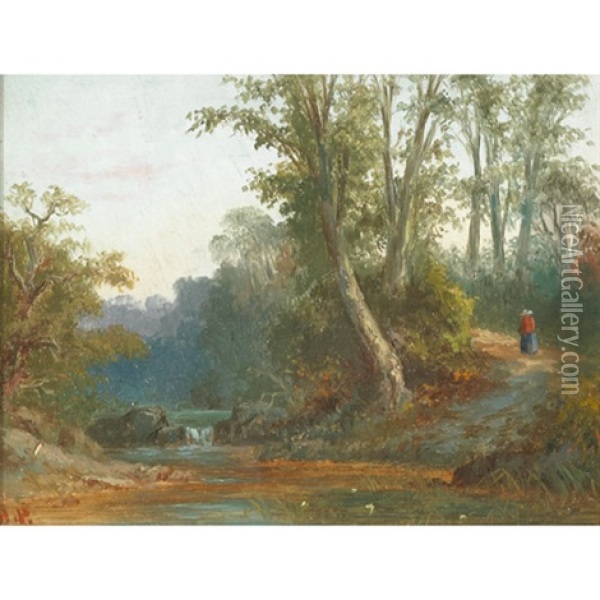 Humber River Oil Painting - Henri Perre