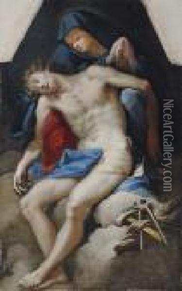 The Lamentation Oil Painting - Francesco Conti