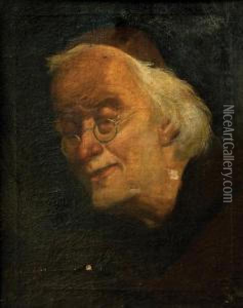 Anciano Oil Painting - Emilio Mas