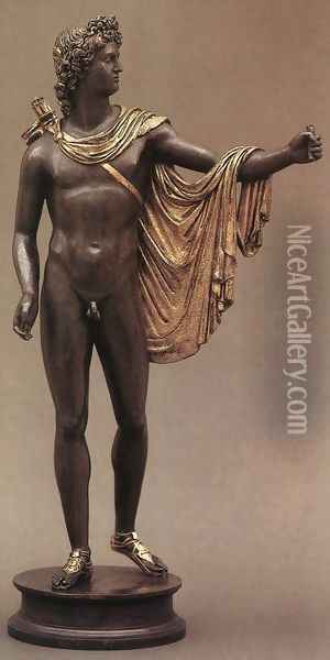 The Belvedere Apollo Oil Painting - Antico