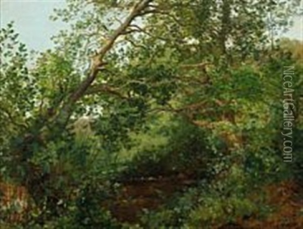 Nemisoen Oil Painting - Janus la Cour