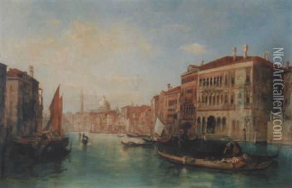 Venedig Oil Painting - Alfred Pollentine