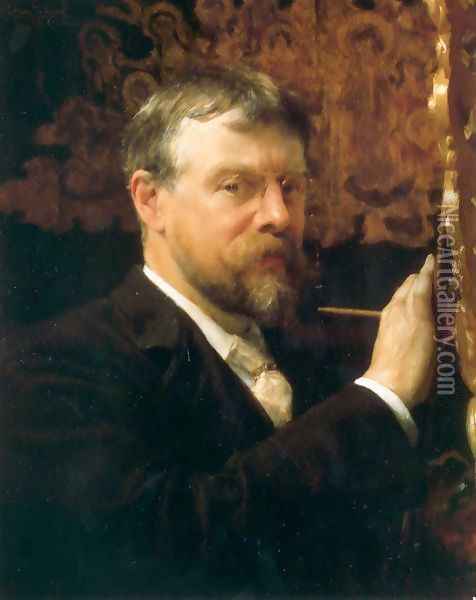 Self Portrait Oil Painting - Sir Lawrence Alma-Tadema