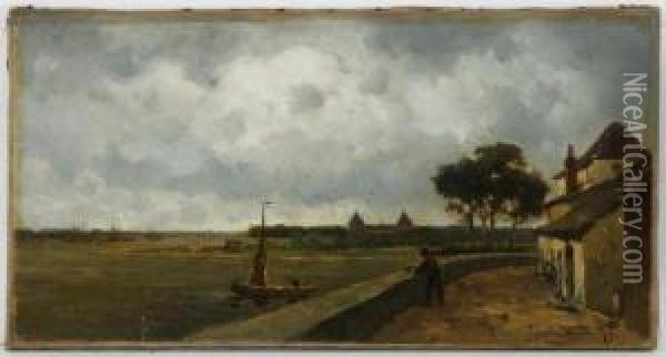 Bord De Mer Oil Painting - Willem Cornelis Rip