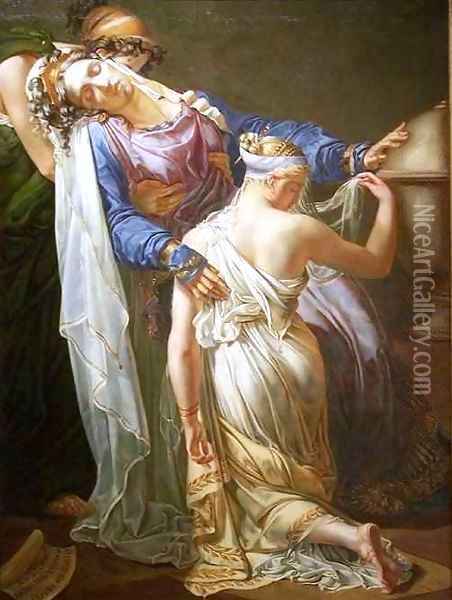 Hercuba and Polyxena Oil Painting - Merry Joseph Blondel