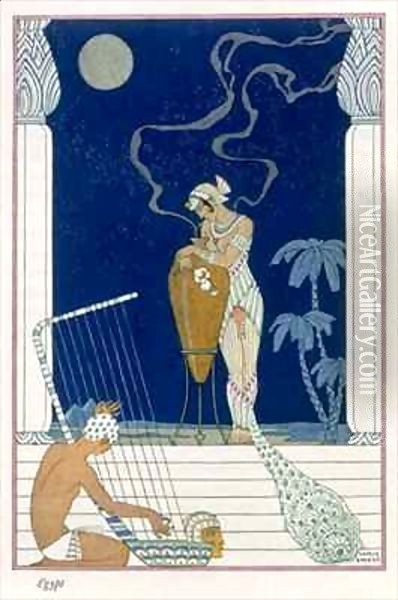 Egypt Oil Painting - Georges Barbier