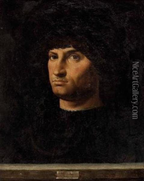 Portrait Eines Herrn Oil Painting - Antonello da Messina Messina