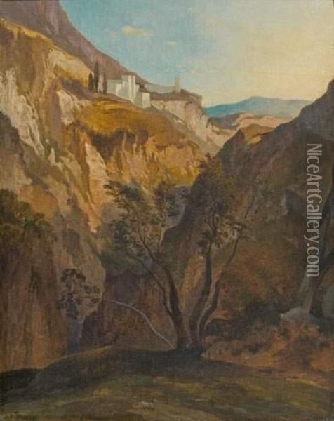 Paysage D'algerie Oil Painting - Jean-Joseph Bellel