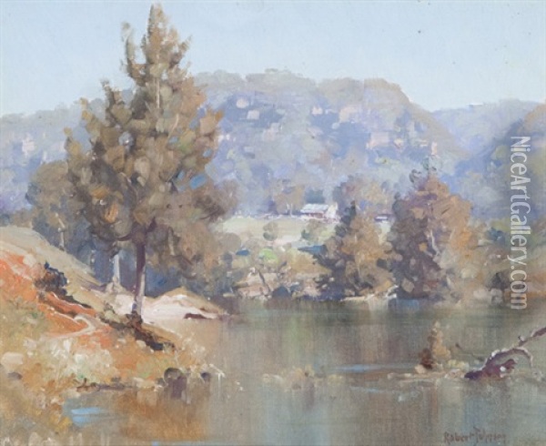 Morning Oil Painting - Robert Johnson