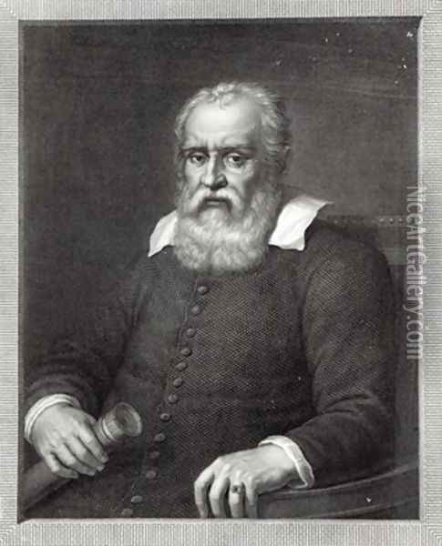 Galileo Galilei Oil Painting - Tommaso Minardi