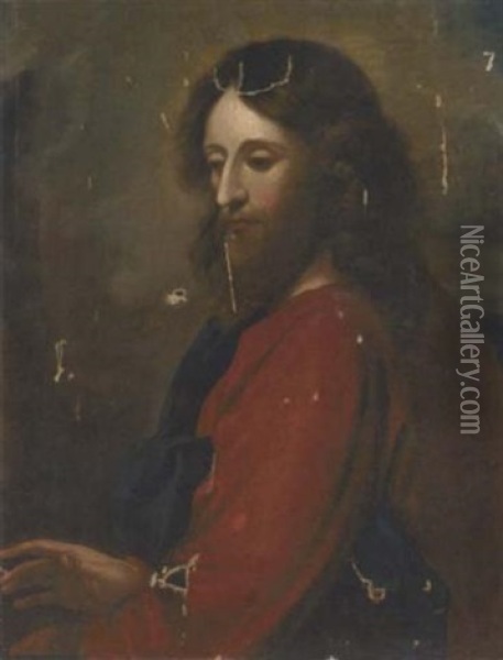 Christ Oil Painting - Raphael Lamar West