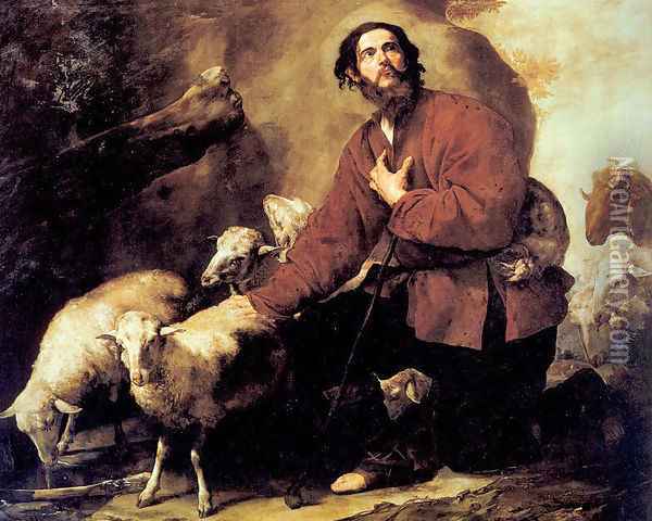 Jacob and Laban's Flock 1632 Oil Painting - Jusepe de Ribera
