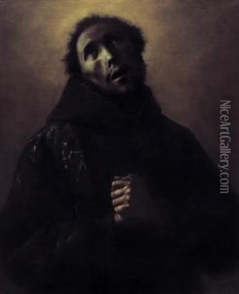 Estasi Di San Francesco Oil Painting - Francesco Cairo
