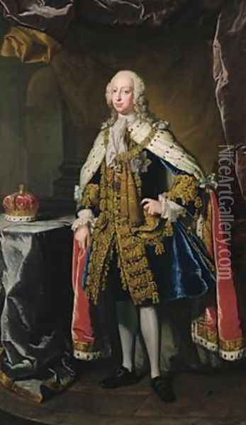 Frederick Prince of Wales Oil Painting - Jean Baptiste van Loo