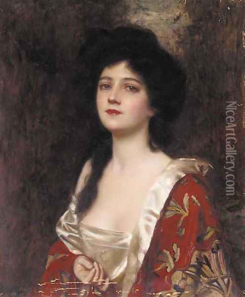 A Spanish lady Oil Painting - Aby Altson