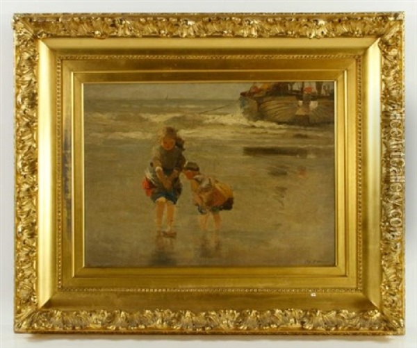 Oil Painting Oil Painting - Charles Paul Gruppe