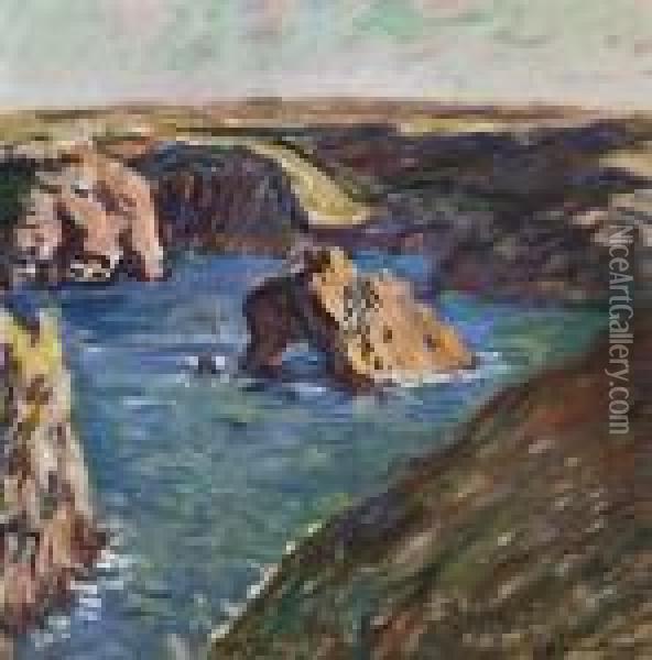 Belle-ile Oil Painting - Claude Oscar Monet