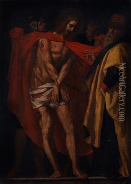 Ecce Homo Oil Painting - Cristofano Allori