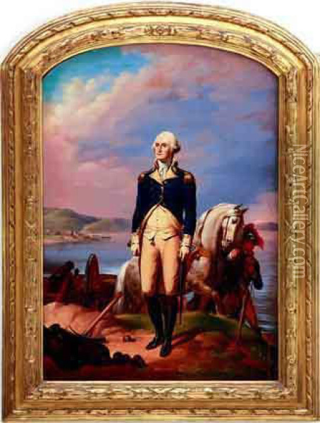 George Washington Oil Painting - James Herring