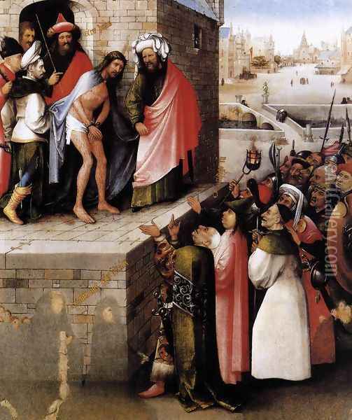 Ecce Homo 1475-80 Oil Painting - Hieronymous Bosch