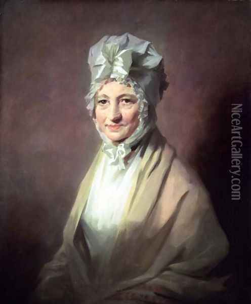 Portrait of Mrs. Malcolm Oil Painting - Sir Henry Raeburn