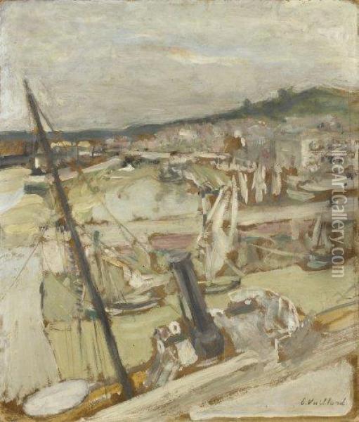 Le Port De Honfleur Oil Painting - Jean-Edouard Vuillard