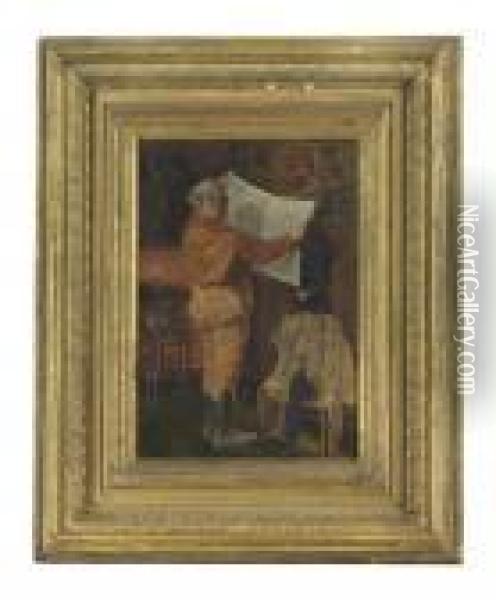 Wanted: A Young Man Oil Painting - Herbert William Weekes