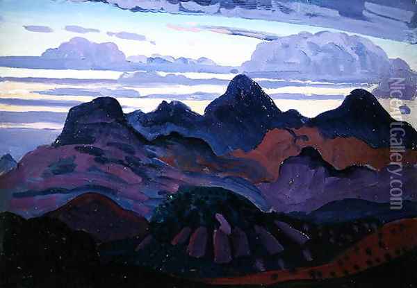 Deep Twilight Oil Painting - James Dickson Innes