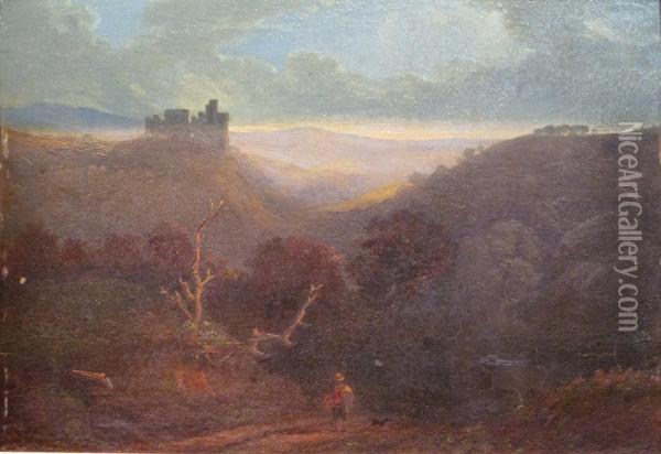 Crichton Castle Oil Painting - Thomas Leemans
