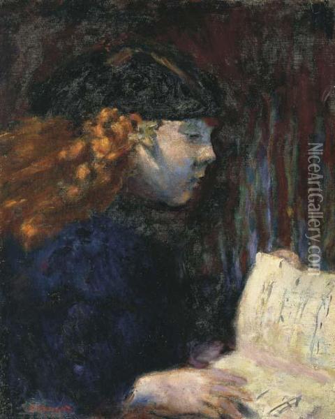 Le Solfege Oil Painting - Pierre Bonnard