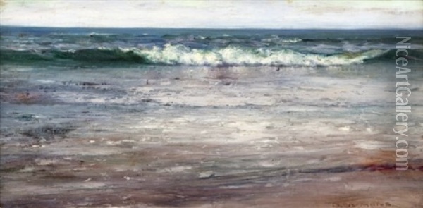Coastal Seascape Oil Painting - George Gardner Symons