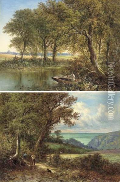 Sonning; And Hastings Oil Painting - Walter Williams