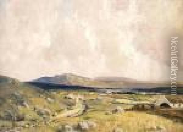 Arranmore From The Rosses Oil Painting - James Humbert Craig