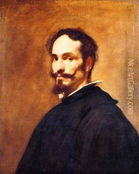 Portrait of a Man 1634 1635 Oil Painting - Diego Rodriguez de Silva y Velazquez